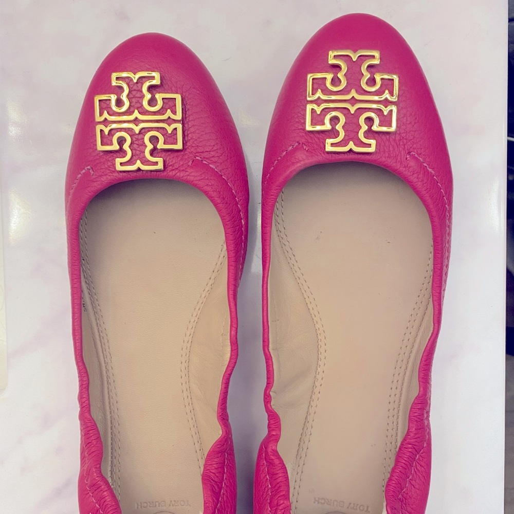 Tory Burch PINK Flats